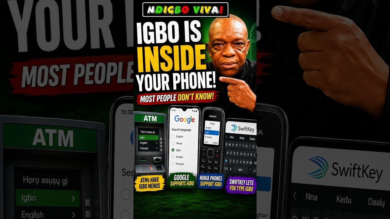 The Igbo Language Has Entered Global Technology
