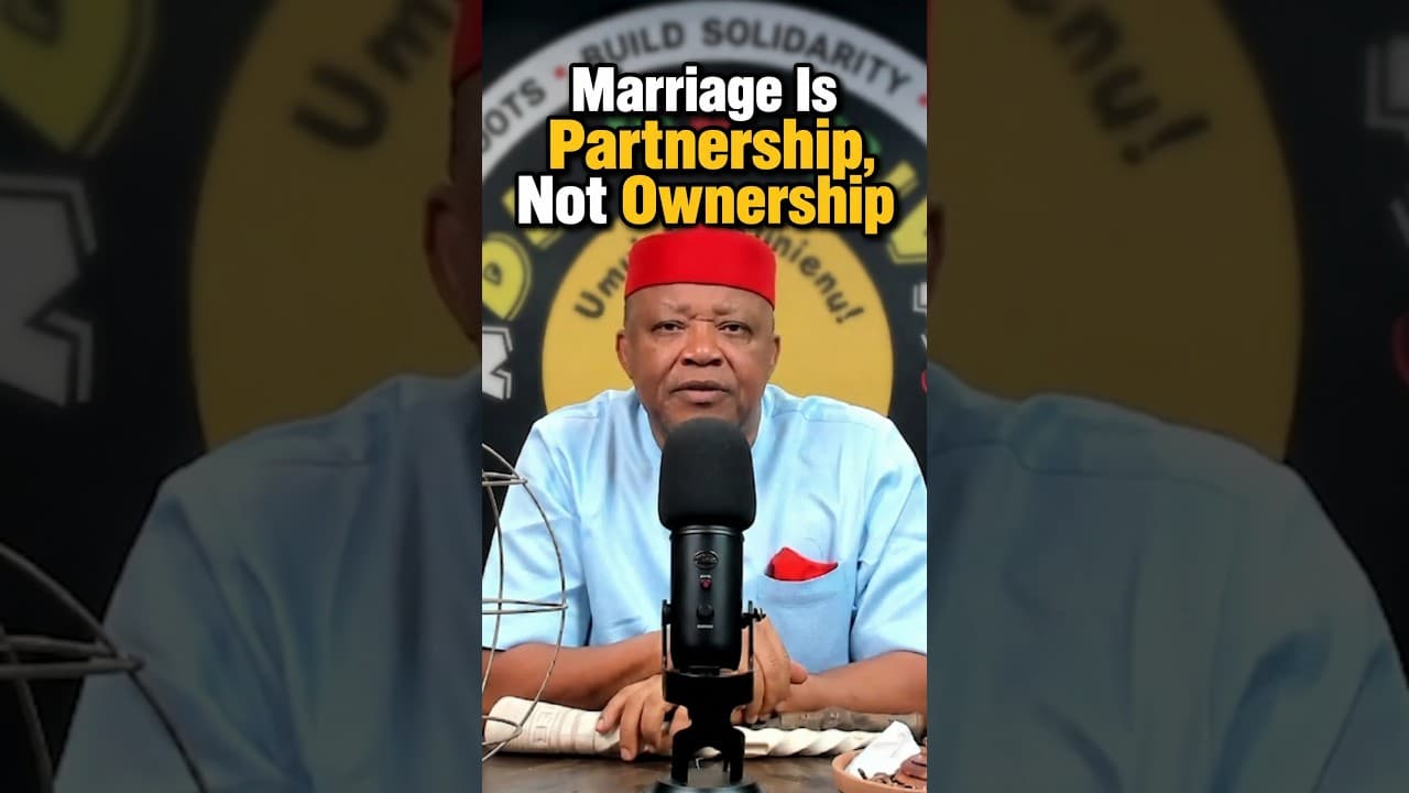MARRIAGE IS PARTNERSHIP, NOT OWNERSHIP