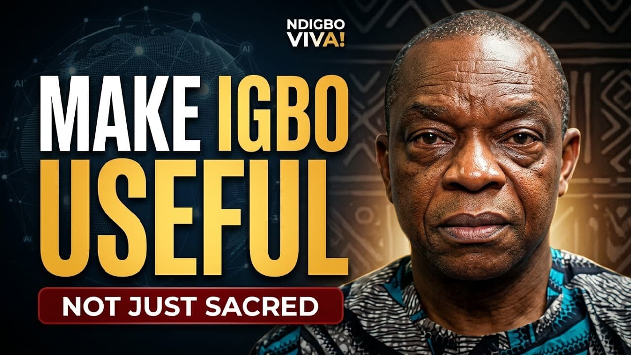 WHO REALLY TRANSMITS THE IGBO LANGUAGE